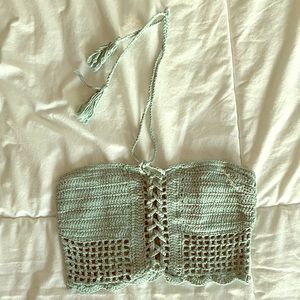 Forever 21 crochet crop top
